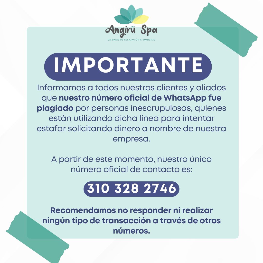 WhatsApp Angiru Spa